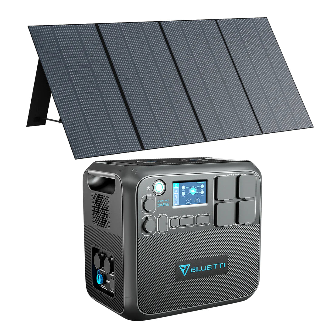 BLUETTI AC200MAX + Panneau solaire PV350 | 350W