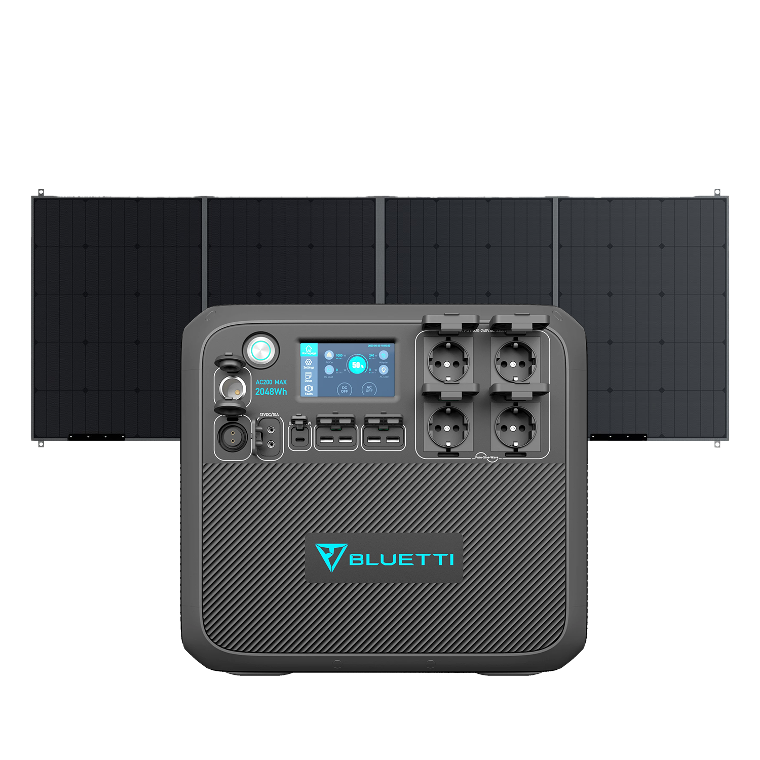 BLUETTI AC200MAX + Panneau solaire PV420 | 420W